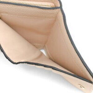 Chloe Alphabet Pink Bifold Wallet Cement